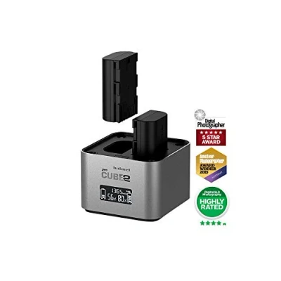 Imagen de Cargador Dual Hahnel Procube Para Canon