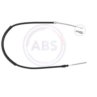 Imagen de A.B.S. K10806 Cable de Freno Mano 1063 Tambor para dirección izquierda/derecha CITROËN: Jumpy I Furgón, MPV, FIAT: Scudo Familiar