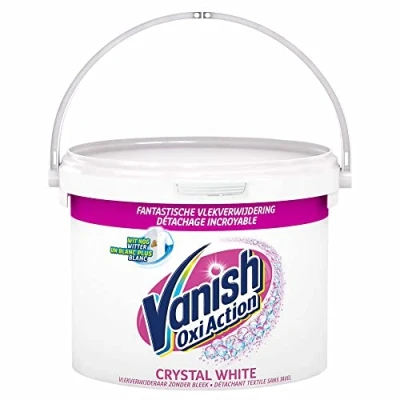 Imagen de Vanish Oxi Action Crystal White Poeder Base Vlekkenverwijderaar voor Witte Was 2,4 kg
