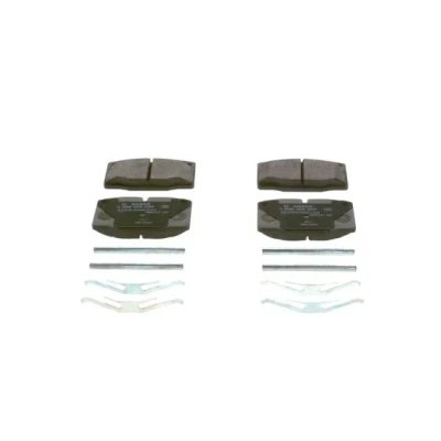Imagen de BOSCH 0 986 469 390 Juego de pastillas freno Low Metallic Chapa antichirridos con muelle OPEL: Kadett E Berlina, CC, Vectra A Berlina