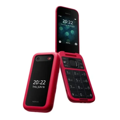 Imagen de Nokia 2660 Mobile Phone, Red