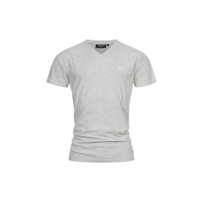 Imagen de Indicode Jeans Camiseta básica, Hombre, Talla: Small, Lt grey mix