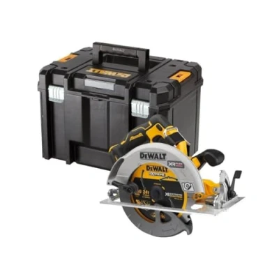Imagen de DEWALT DCS573NT XJ, Amarillo negro XJ Sierra Circular sin escobillas XR 18V XRP FV Advantage