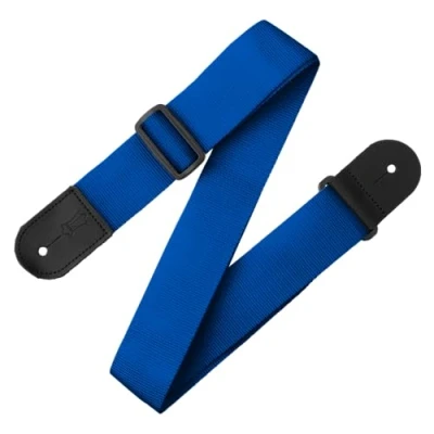 Imagen de Levy&#039;s Leathers M8POLY ROY Correa para guitarra acústica de polipropileno, 5 cm, color azul