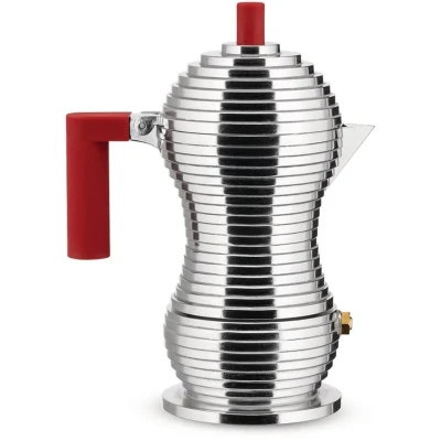Imagen de Alessi Percolator Pulcina MDL02/1 R Red 1 cup by Michele De Lucchi