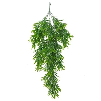 Imagen de Leaf Plantas Colgantes Artificiales de diseño, 100 cm