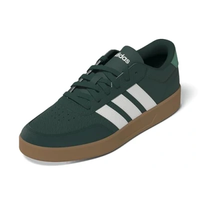 Imagen de adidas BREAKNET 3.0 Shoes, Zapatos Hombre, Collegiate Green/Core White/Semi Court Green, 45 1/3 EU