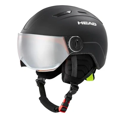 Imagen de HEAD Mojo Visor, Casco de Esquí para Juventud unisex, Negro, XXS