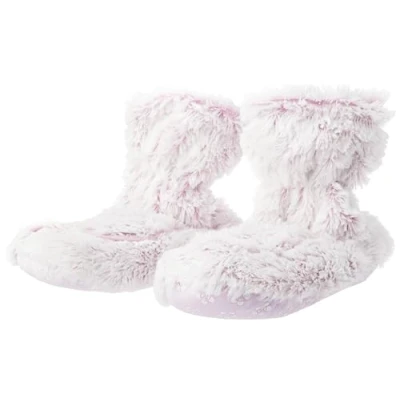 Imagen de Warmies® Botas de bienestar totalmente calentables, perfumadas con lavanda francesa, malvavisco rosa