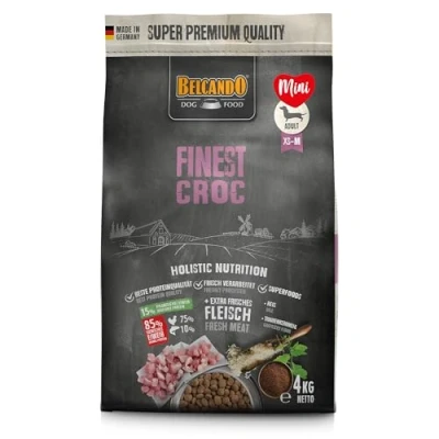 Imagen de Belcando Finest Croc [4 kg] Alimento para Perros Comida Seca pequeños y medianos Completo Adultos a Partir de 1 año