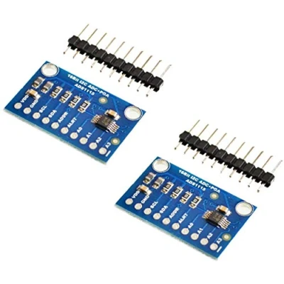 Imagen de 2pcs Ads1115 Module ADC 16Bit I2c 4 Channel ADS 1115 Modulo 16 Bits Canales Con Amplificador De Ganancia