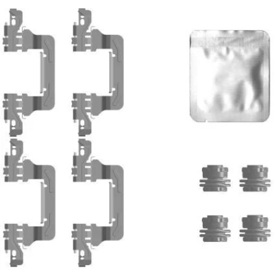 Imagen de TEXTAR 82558000 Kit de accesorios, pastillas frenos AUDI: Q7