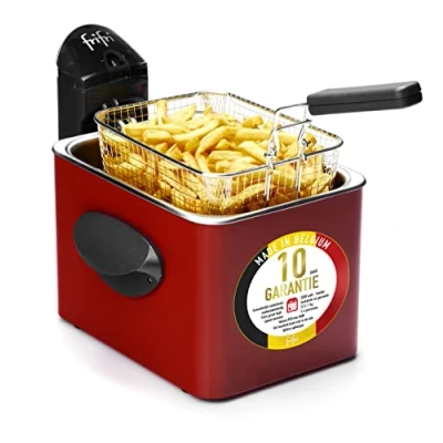 Imagen de Frifri Friteuse 1905r 3,5l; 3200w ; 1kg frietjes mantel metaal rood F1905R
