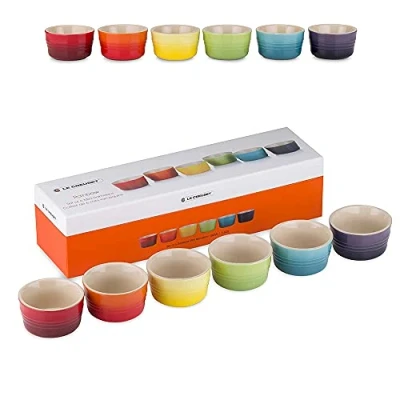 Imagen de Le Creuset Ramekins Rainbow ø 8 cm / 100 ml 6 Pieces