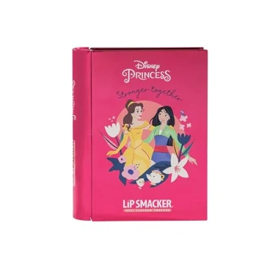 Imagen de Lip Smacker Disney Beauty Book Tin, Set de Maquillaje para Niñas con Brillos Labios, Sombras Ojos Luminosas y Esmaltes Uñas, Accesorios Cabello Incluidos