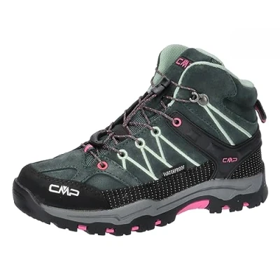 Imagen de CMP Kids Rigel Mid Trekking Shoes WP, Zapatos para Caminar, Lake Gloss, 33 EU