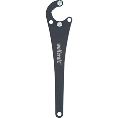 Imagen de wolfcraft Llave de brida universal Para amoladora angular I 2459000 cambiar discos corte, desbastado y lijado forma sencilla