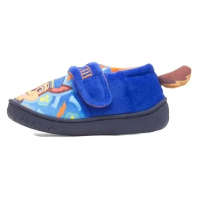 Imagen de Paw Patrol Pantuflas para niños o niñas con Chase &amp; Marshall, azul, talla 6 12, Team Paw, 31 EU