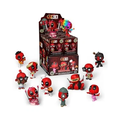 Imagen de Funko Mystery Mini: Marvel Deadpool 30th 1 Of 12 To Collect Styles Vary Minifigura de Vinilo Coleccionable Idea Regalo Mercancia Oficial Juguetes para Niños y Adultos
