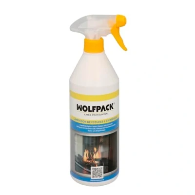 Imagen de WOLFPACK LINEA PROFESIONAL Limpiador Estufas y Chimeneas 750 Ml. Limpia Chimeneas,