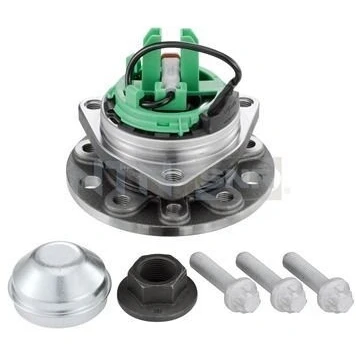 Imagen de SNR R153.44 Juego de cojinete rueda con anillo sensor magnético incorporado OPEL: Astra H Hatchback, Zafira B, GTC