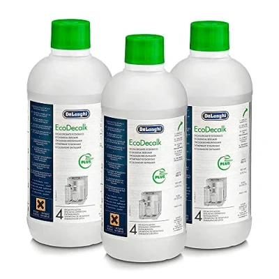 Imagen de Delongui 5513296041 Descalcificador Cafetera DeLonghi EcoDecalk Líquido (500 ml botella), 3 unidades