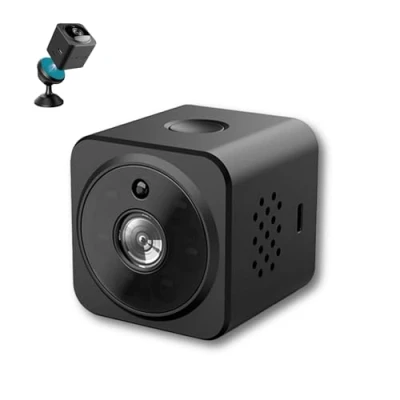Imagen de Mini Camara espia WiFi bateria Larga duracion, camaras de vigilancia, Cámara Seguridad Inalambrica, 4K HD Vision Nocturna, Detección Movimiento Camras para Interiores