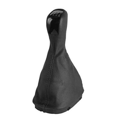 Imagen de pomo de cambio marchas, cubierta bota polaina marchas 6 velocidades para Clase C W203 S203