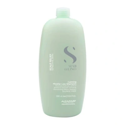 Imagen de Alfaparf Milano Semi Di Lino Scalp Relief Calming Micellar Low Champú 1000 ml