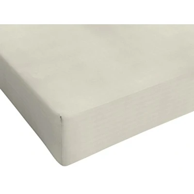Imagen de Italian Bed Linen Sàbana con angulos de 25cm MAX Color, Crema, Doble Maxi