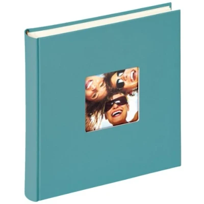 Imagen de Walther Design Álbum de Fotos Fun, con Recorte para Foto, Color Verde (petóleo), 30 x cm