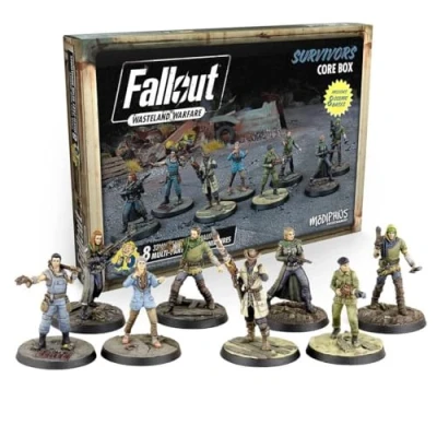 Imagen de Modiphius Entertainment Fallout Wasteland Warfare Survivors: Core Box Miniatures Unpainted