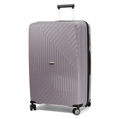 Imagen de Hauptstadtkoffer Carro de Equipaje Mano Ligero, Maleta tamaño Cabina 55 cm, 4 Ruedas giratorias Dobles, TSA, Plata Vintage, Koffer 75cm, Funda