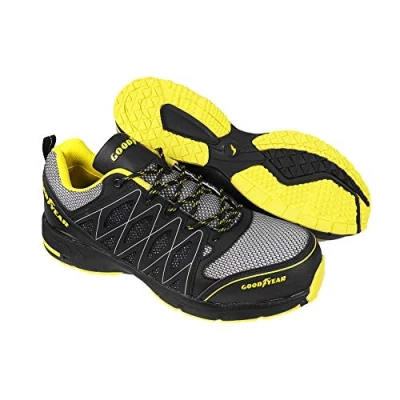 Imagen de Goodyear GYSHU1502, Zapatillas de Seguridad para Hombre, Negro (Black/Yellow), 39 EU