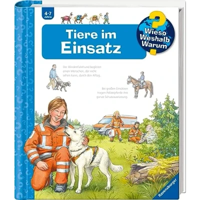 Imagen de Wieso? Weshalb? Warum?, Band 16: Tiere im Einsatz
