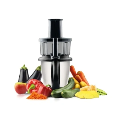 Imagen de Wundermix WunderSlicer® V2 Cortador de verduras para Thermomix TM6 TM5 y rallador frutas en la Innovador utensilio cocina Fabricado Alemania