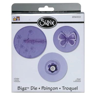 Imagen de Sizzix Bigz Moldes para máquinas de troquelar, diseño Circular