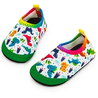 Imagen de Yorgou Zapatos de Agua para niños y niñas, Playa pequeños, Calcetines acuáticos Descalzos Antideslizantes Piscina
