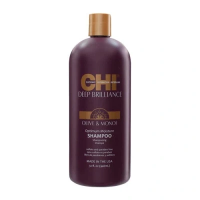 Imagen de CHI Deep Brilliance Olive &amp; Monoi Optimum Moisture Champú 946 ml