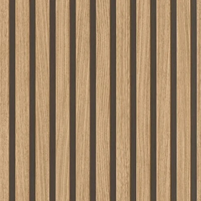 Imagen de Rasch Papel pintado 499322 no tejido marrón con aspecto de madera, paneles 3D moderno Skandi la colección Factory V