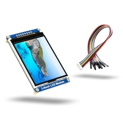 Imagen de LUCKFOX 2.4 Inch 65K Color LCD Display Module, Waveshare 240(V) x 320(H) RGB Resolution TFT Screen, 3.3V/5V, SPI Interface Communication, Compatible with Raspberry Pi/VisionFive2/STM32