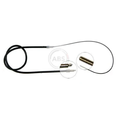 Imagen de A.B.S. K16598 Cable de Freno Mano 1877 Discos para dirección izquierda/derecha BMW: 5 Berlina, Touring