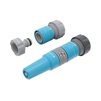 Imagen de Cellfast Boquilla De Riego Set Aspersor Césped para Flores Plantas Conexión Rápida Ideal 3/4&quot;