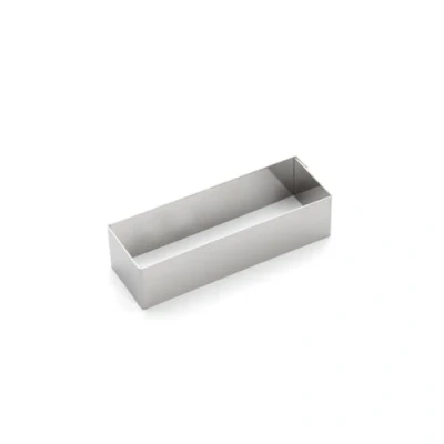 Imagen de De Buyer, ARO INOX RECTANGULAR 12X 4X 3 CM,3943.12