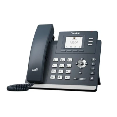Imagen de Yealink MP52 E2 certificado para Microsoft Teams &amp; Skype Empresarial, teléfono de escritorio PC, pantalla 2,4 pulgadas, Ethernet doble puerto con PoE, audio HD, gris oscuro