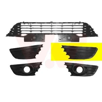 Imagen de VAN WEZEL 0970591 Rejilla Parachoques Delante, izquierda para vehículos sin faro antiniebla CITROËN: C4 I Hatchback, Coupé, Berlina