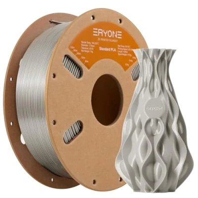 Imagen de ERYONE PLA Filament 1,75 mm, 3D Drucker PLA, +/ 0,03 1 kg/Spule, Señal Gris