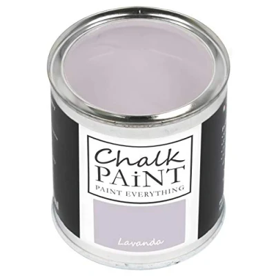 Imagen de Chalk Paint Everything® Pintura tiza Lavanda vuelva a dar color fácilmente todo tipo de material sin lijar (250 ml)