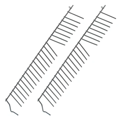 Imagen de DL pro 2 x Soporte inferior para Bosch Siemens 668360 00668360 23 espinas platos plegables cesta inferior, lavavajillas, lavavajillas