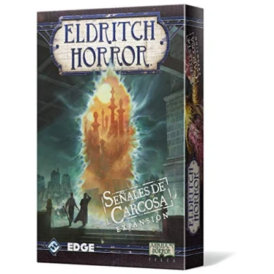 Imagen de Fantasy Flight Games Eldritch Horror: Señales De Carcosa Expansión Juego Mesa Cooperativo Misterio y Estrategia a Partir 14 Años 1 8 Jugadores 2 4 Horas por Partida Español